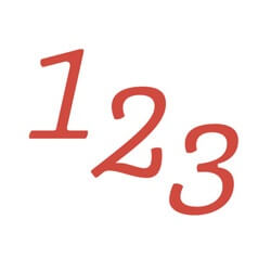 Home_Icon2 Solid Aluminum Numbers & Plaques