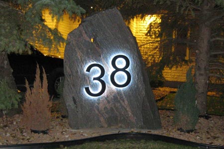 38_LED House Numbers by Vivid House Numbers