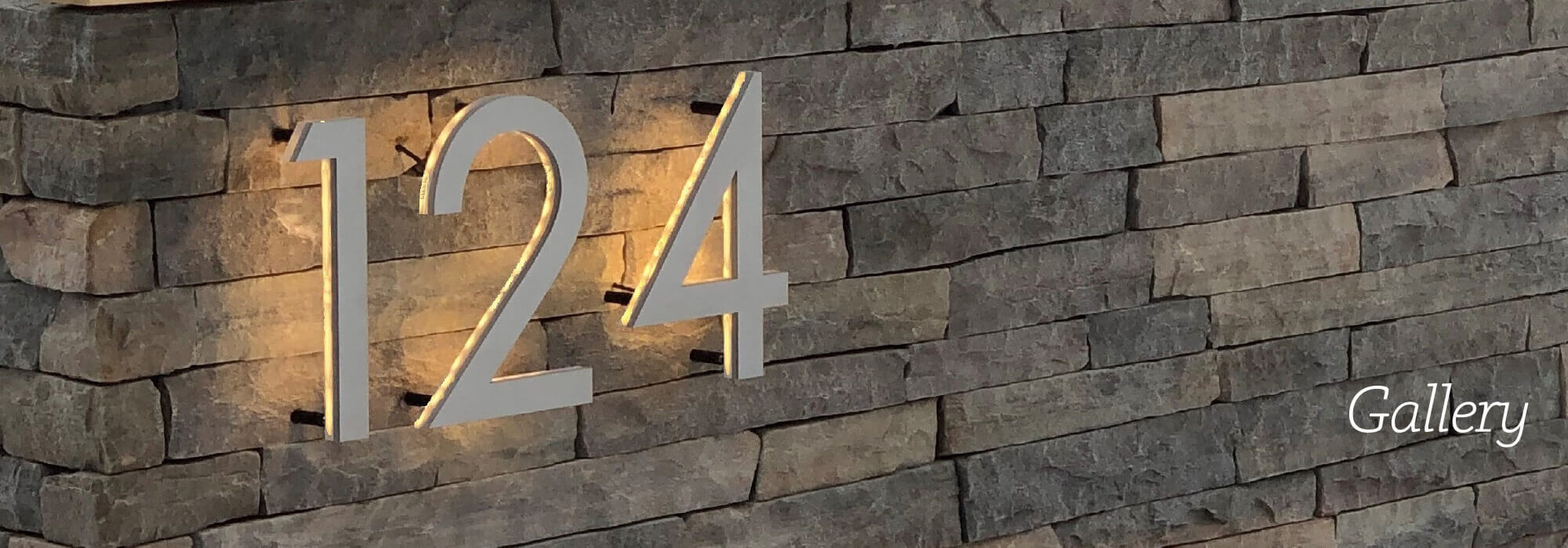 Vivid House Numbers Gallery